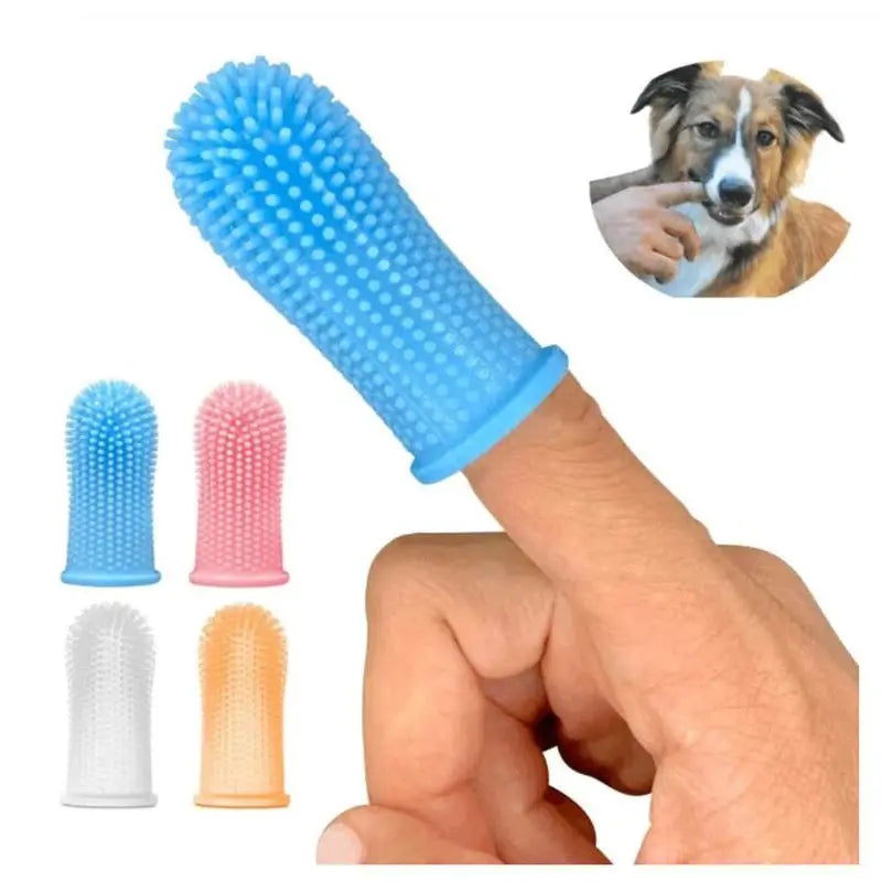 Ultra Soft Silicone Finger Toothbrush For Dogs And Cats A Gentle Dental Cleaning Tool For Teeth And Bad Breath Prevention