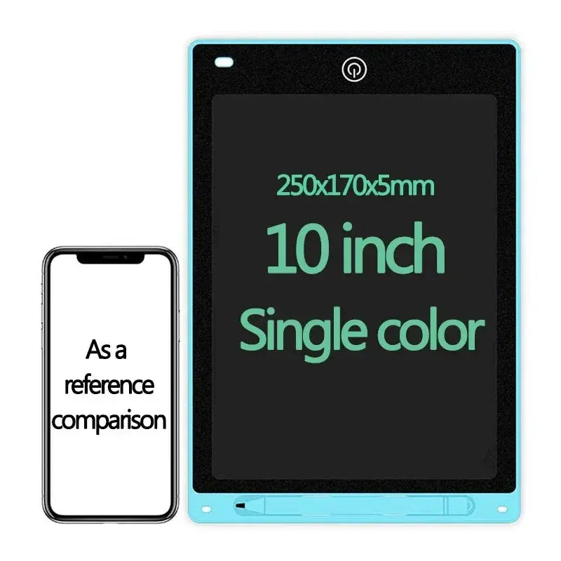 10 And 12 Inch LCD Writing Tablet For Kids Graffiti Sketchpad Handwriting Blackboard Toy Gift
