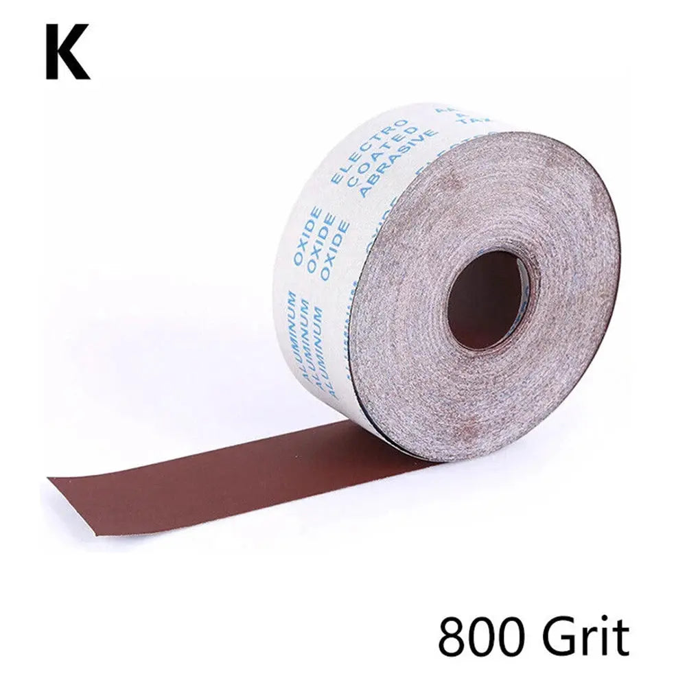 Emery Cloth Sanding Roll 80 To 800 Grit Sandpaper Sheets For Wood Metal Polishing And Finishing