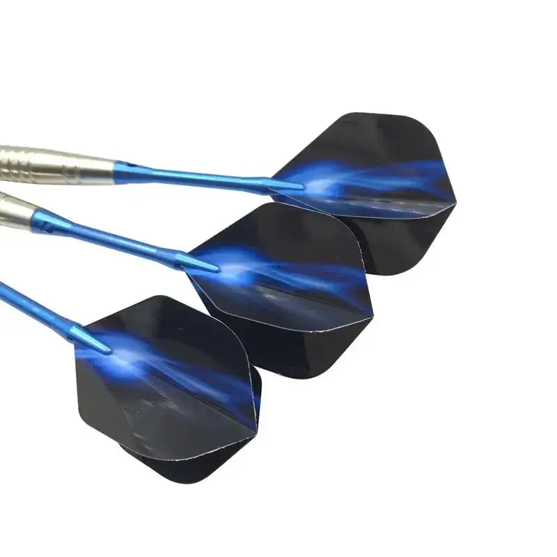 3 Pack 22g Torpedo Silver Darts With Blue Aluminum Rod And Aurora Wing Flights For Adult Training