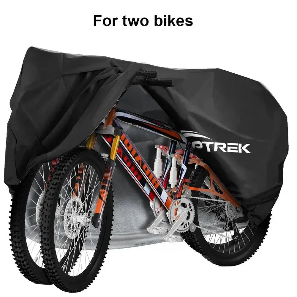 Toptrek Bike Cover 210T All Weather Waterproof Bicycle Protector Rain Snow Dustproof Shield