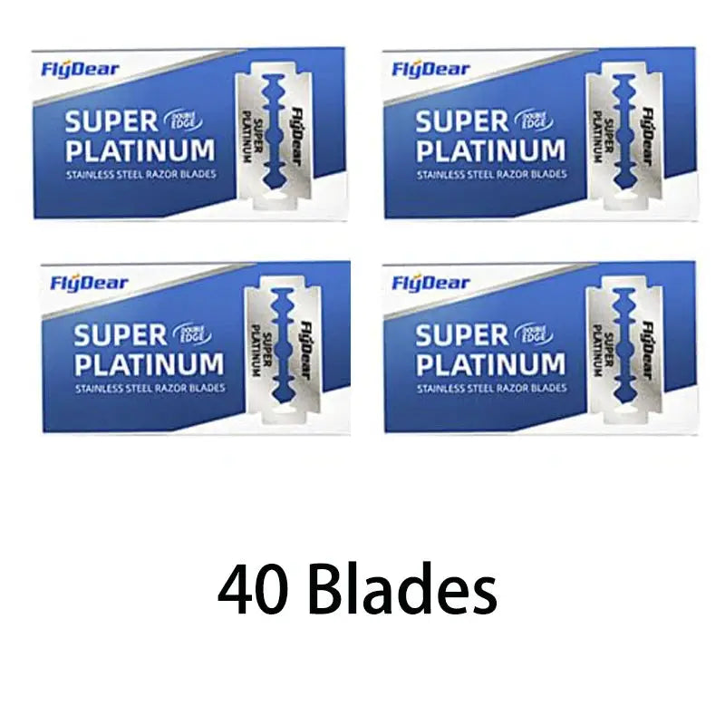 Old Fashioned Stainless Steel Double Sided Safety Razor For Barber Shaving And Home Grooming Tools