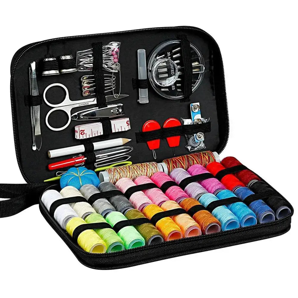 DIY Sewing Kits Multi Function Sewing Box Set for Hand Quilting Stitching Embroidery Thread Accessories