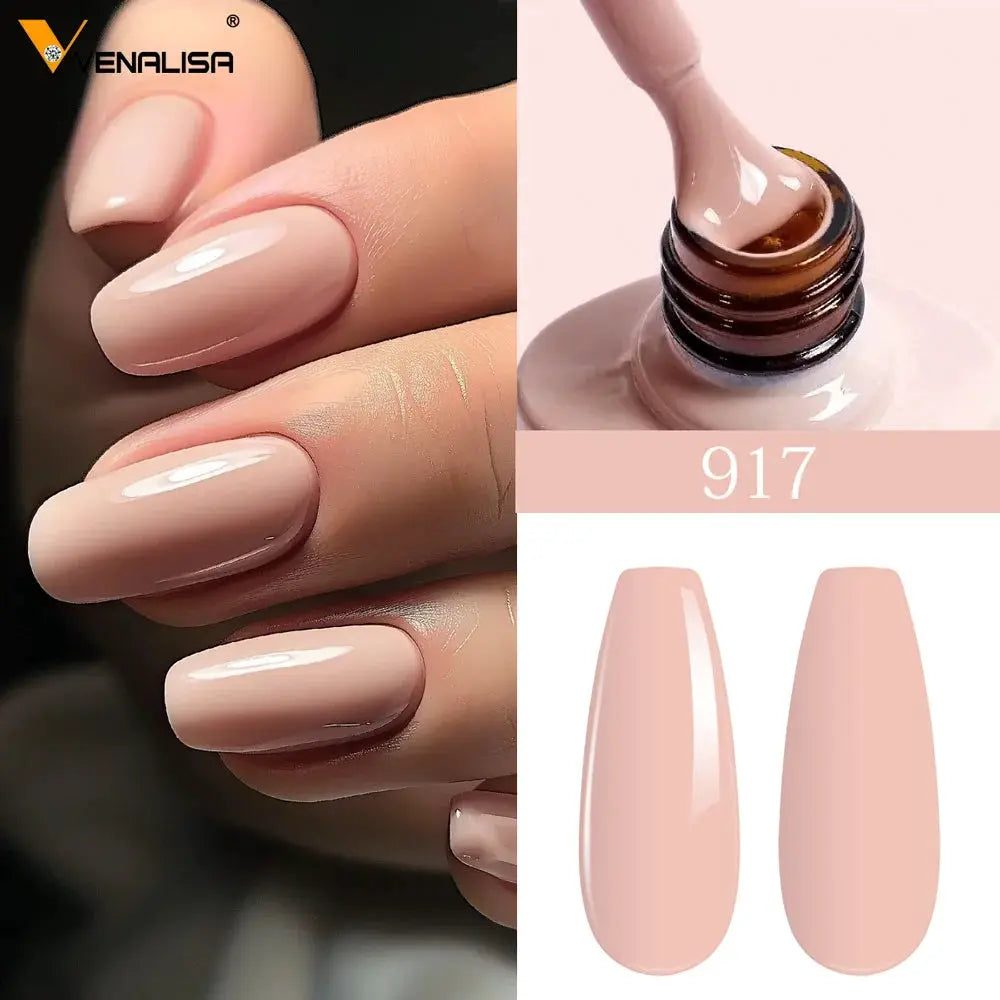 Venalisa Nail Gel Polish Set 60 Colors TPO Free HEMA Free Odorless Soak Off UV LED Curing