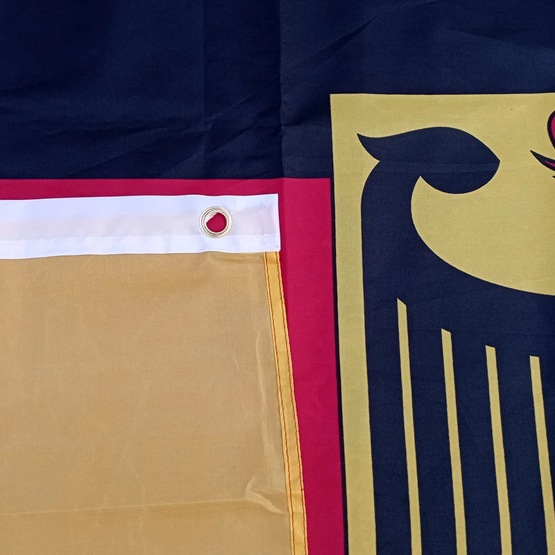Aerlxemrbrae Germany National Emblem Flag 90x150cm Polyester Hanging