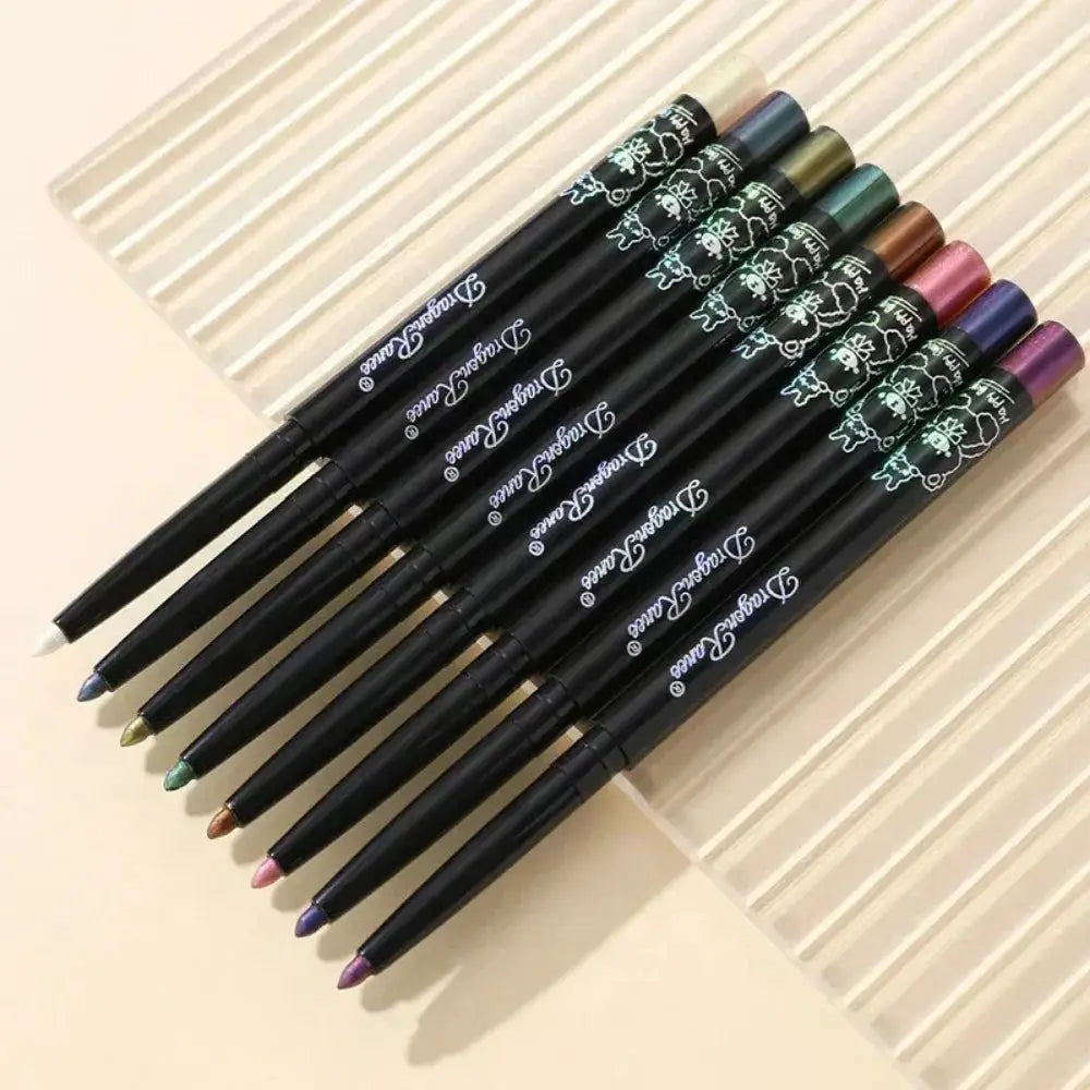 Glitter Aurora Eyeliner Pen Multi Chrome Metallic Lasting Eyeshadow Pigment Green Purple