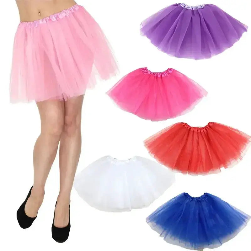 Elegance Atelier Vintage Tulle Mini Skirt For Women Summer Soft Mesh Empire Waist Loose Fit Ballet Dancewear Parties