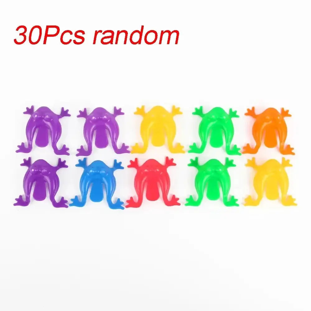 Jumping Frog Toys One to Twenty Pack for Kids Parent Child Anxiety and Stress Relief Assorted Party Gift