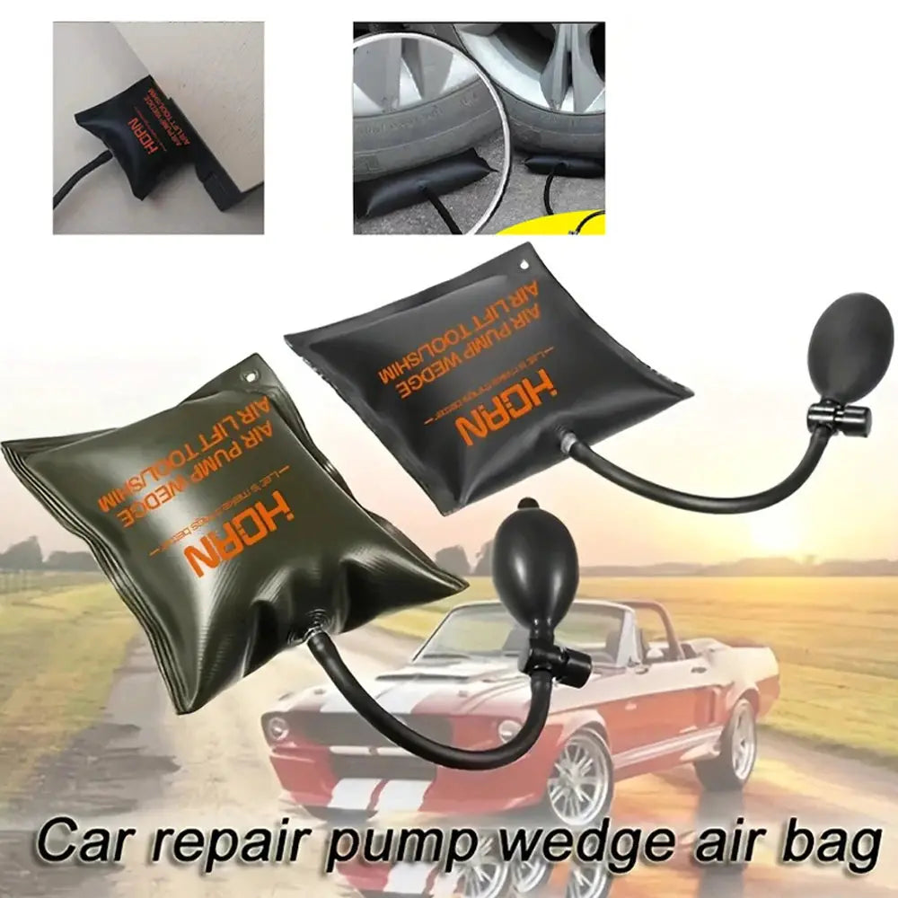 Inflatable Air Bag Wedge With Pump For Door Window Installation And Alignment In Car Repair