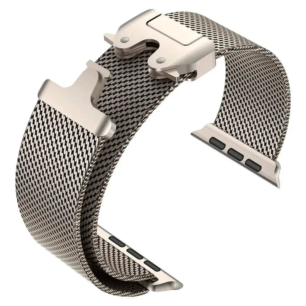 Titanium Milanese Loop For Apple watch Ultra 2 49mm 46mm 42mm 41mm 45mm 44mm 38-40mm Series 10 9 8 7 6 5 4 SE Straps Accessories