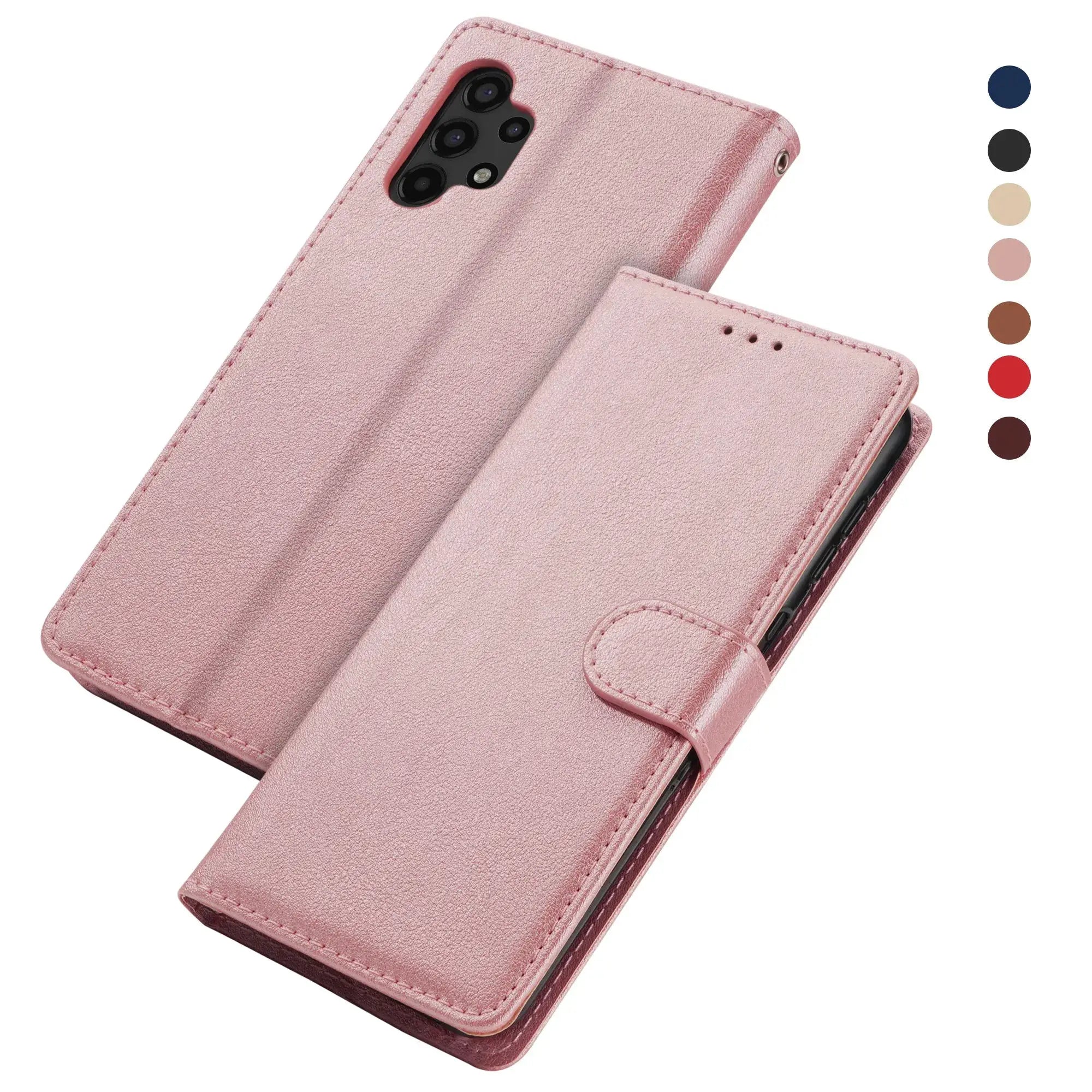 GalaxyGuard Flip Leather Wallet Case For Samsung Galaxy J Series And A Series Premium PU Leather Protection