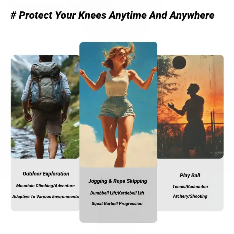 Adjustable PVC Knee Patellar Band Tendon Support Strap Brace With Shock Absorption And Compression For Sports Protection