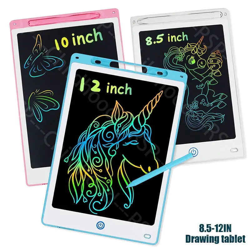 LCD drawing tablets for kids, 3-pack, 8.5–12in, Simples Market, with stylus