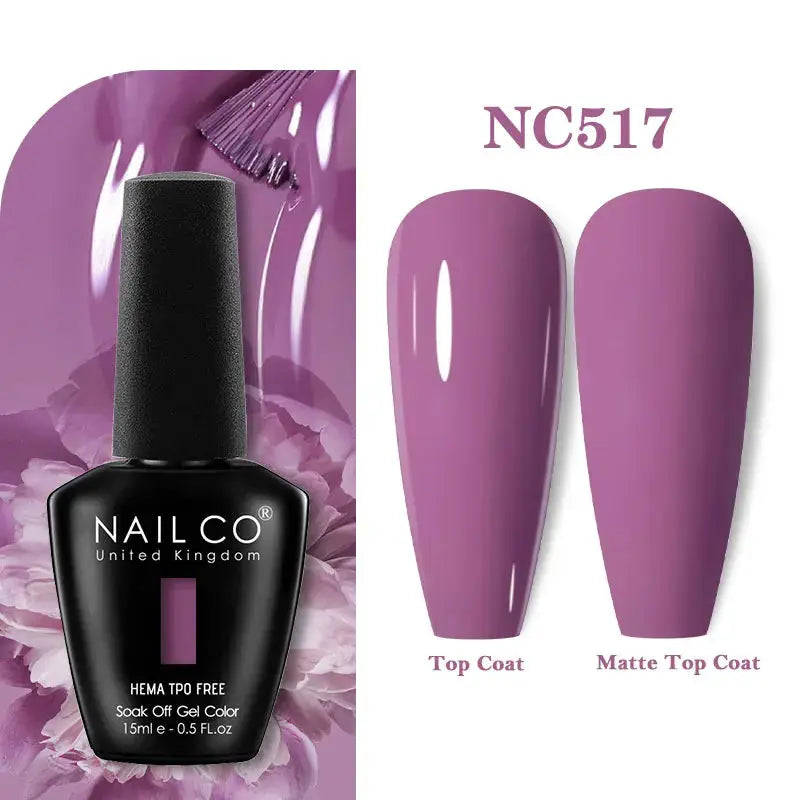 NAILCO 283 Colors Gel Nail Polish Kit Ultra Long Lasting UV Gel Varnish With 30 Day Shine