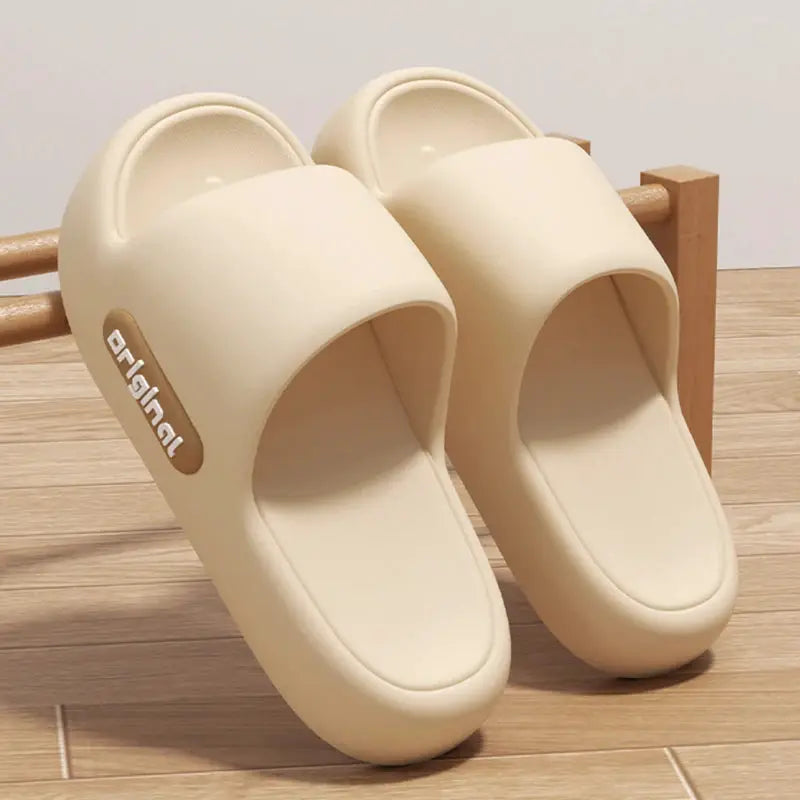 CloudStep Thick Bottom Cloud Slippers For Women With Platform Sole For All Day Comfort