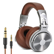 Oneodio Pro 30 DJ Headphones With Microphone Over Ear Design For High Resolution Audio And 50mm Neodymium Drivers
