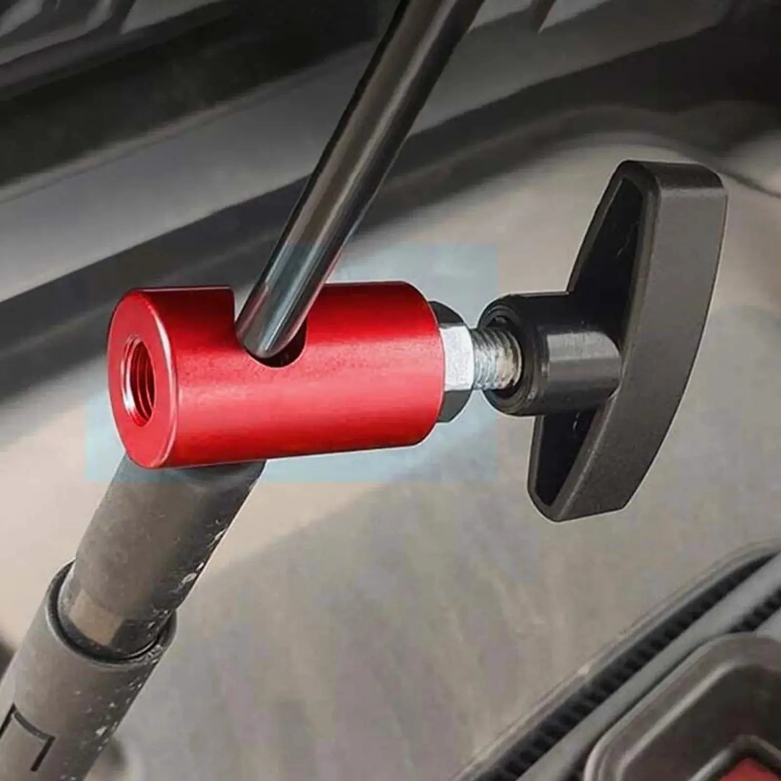 Car Hood Lift Bar Anti Clamping Device With Easy Installation Hood Clips Support Rod For Engine Compartment Access