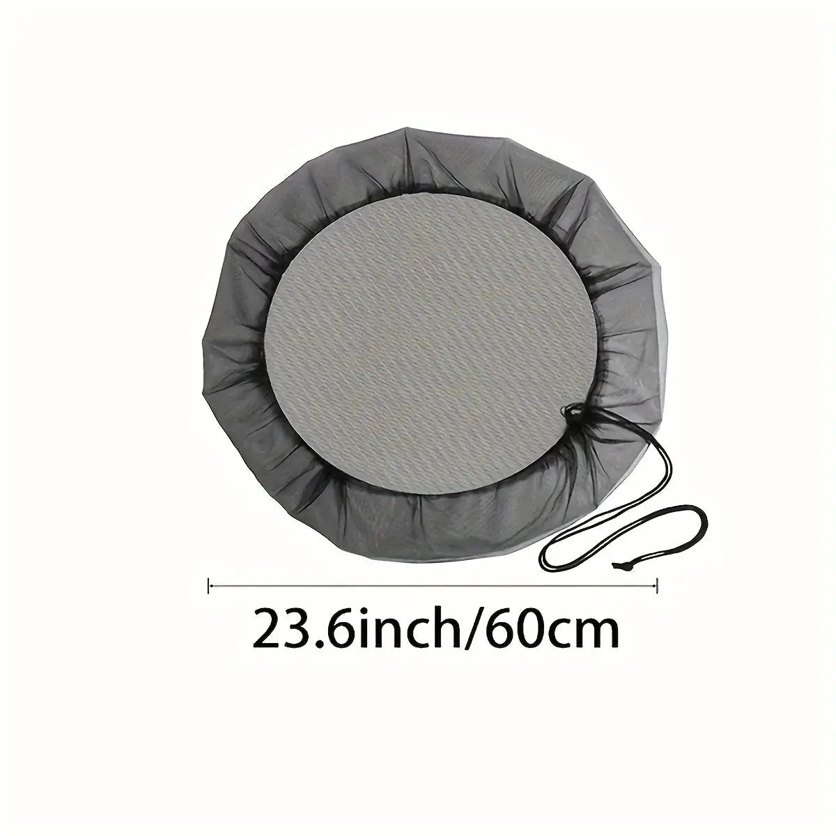 Rain Barrel Mesh Cover With Drawstring For Rainwater Collection Buckets And Tanks Debris Proof Water Net