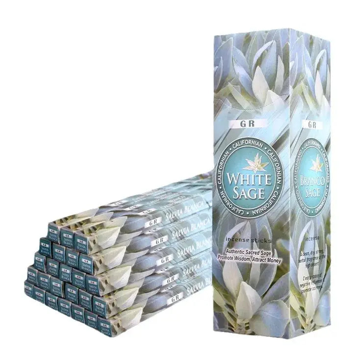 Natural Tibetan White Sage Incense Sticks In Tubes Joss Sticks Home Fragrance Bulk Indian Incense For Calm Focus