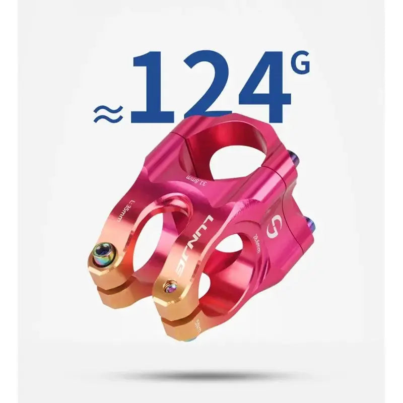 CNC Mountain Bicycle Stem 31.8mm Short Power Riser For MTB And Road Bikes High Strength