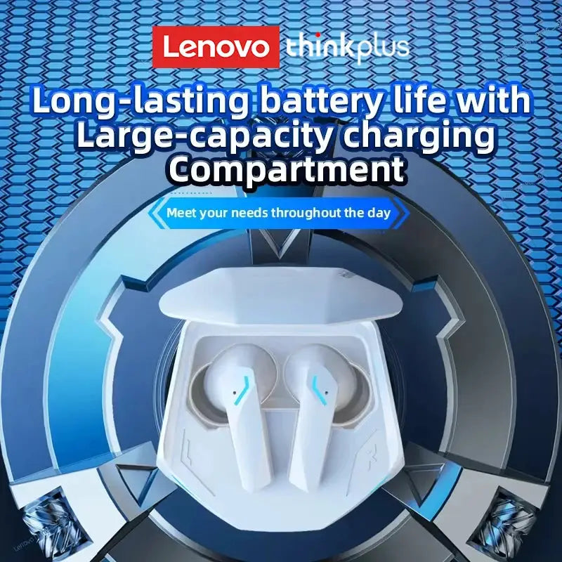 Lenovo GM2 Pro TWS Wireless Headphones Bluetooth 5.3 Waterproof Long Endurance For Sports