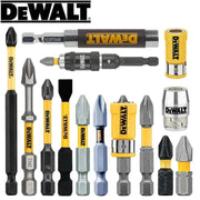 DEWALT PH2 SL8 Cross Slotted Drill Bits Sleeve Magnetic Ring Adapter Corner 25MM-89MM Hand Tool Accessories Series