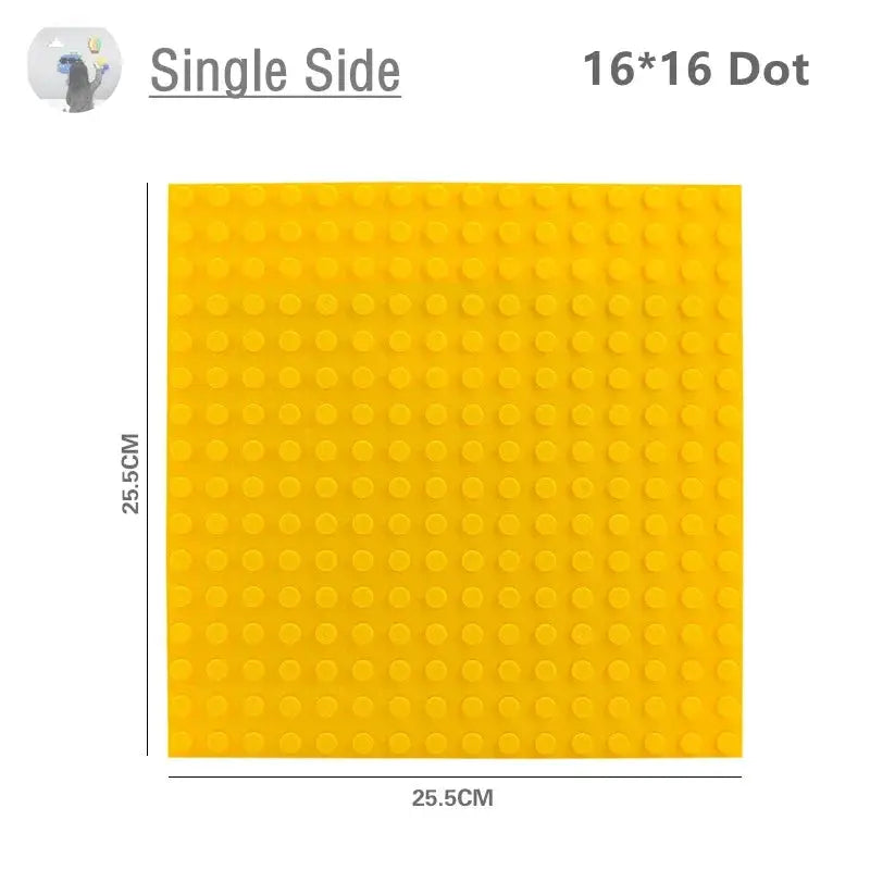 9 Sizes Big Building Plastic Blocks Base Plates Compatible With Large Bricks And Assembly Figures For Kids Toys