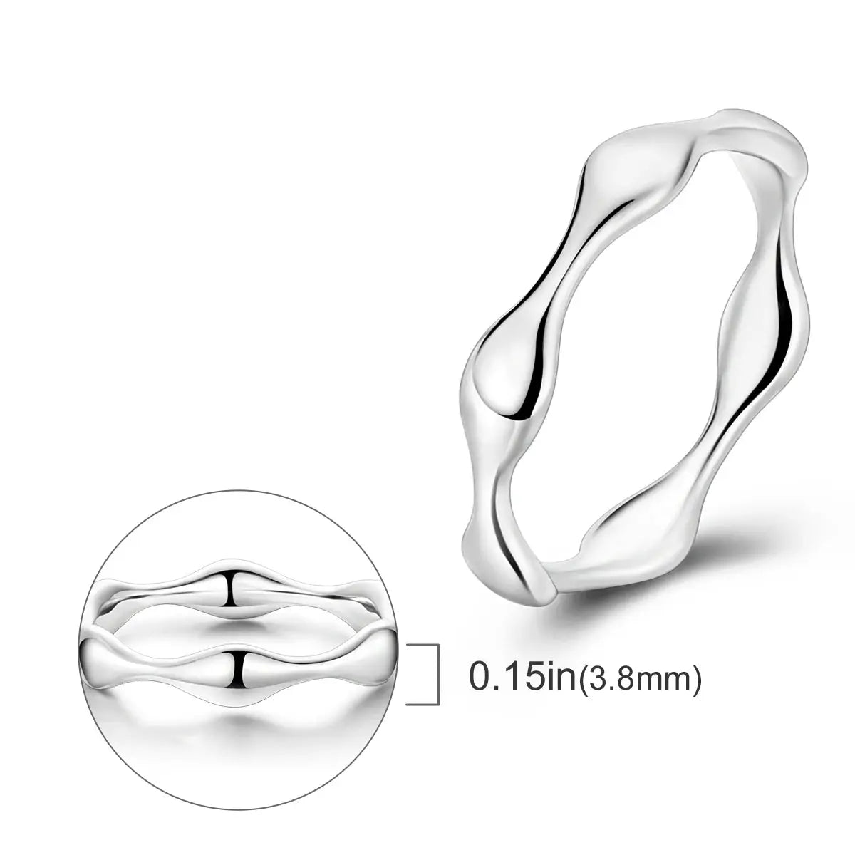 925 Silver Infinite Love Firefly Ring Original Design Zircon Ring For Women High Quality Wedding Jewelry Gift