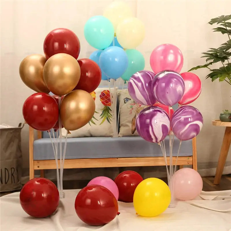 7tubes Wedding Table Balloon Stand Balloon Holder For Floating Table Decor Perfect For Weddings Birthdays Baby Showers
