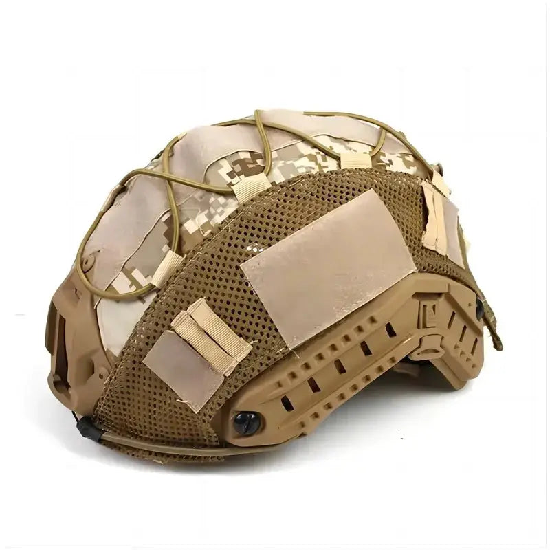 1000D Nylon Combat Helmet Cover for FAST MH PJ BJ Helmets with Elastic Cord Airsoft Headgear