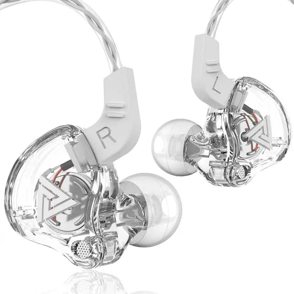 Original QKZ AK6 In Ear Earphones With Six Dynamic Drivers HiFi Stereo Audio And Deep Subwoofer Bass