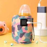 USB Milk Bottle Warmer For Travel Insulated Bag Stroller Kit Baby Nursing Heater Safe Outdoor Winter