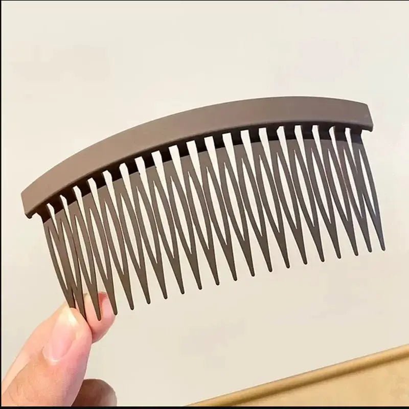 Womens Fashion Large Simple Hair Comb Hairpin Headband Accessory Plastic Fashion Bangs Fixed Style - Simples Market