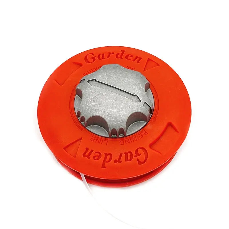 M10x1.25 Thread Automatic Line Feed Grass Trimmer Head For Gasoline Brush Cutter Durable Aluminum Copper Alloy PA6