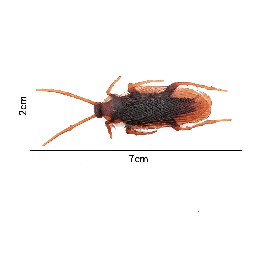 Halloween Realistic Plastic Cockroaches Toys Set Prank Decoration Props Gags For Parties Five To Fifty Pieces