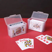 Transparent PP Card Storage Box For Playing Cards Stackable Plastic Card Case For Board Games And Poker