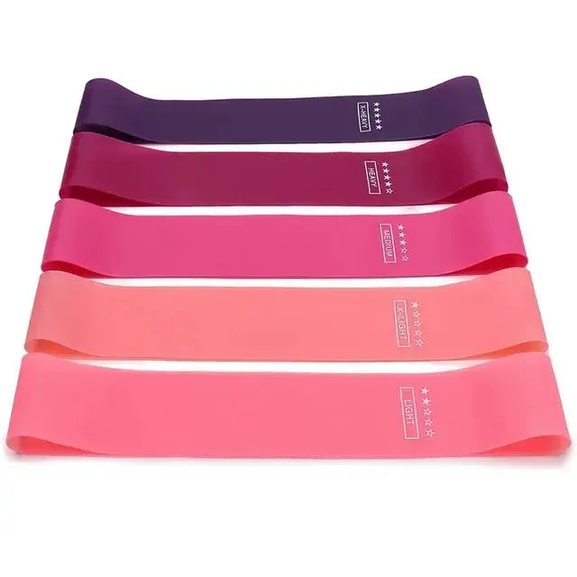 Portable Fitness Equipment Rubber Resistance Bands for Yoga Gym Strength Training Pilates Crossfit Women Men