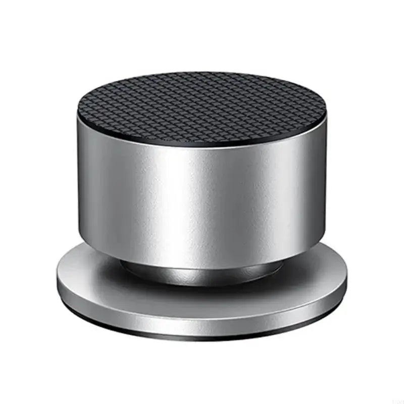 Simples Market silver aluminum magnesium alloy speaker spikes with round base for vibration absorption
