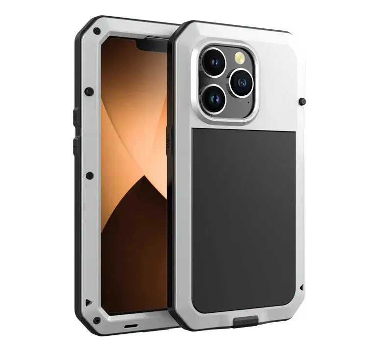 ShieldGuard IP54 Waterproof Heavy Duty Aluminum Case For iPhone 11 Through 17 Series With Gorilla Glass Cover