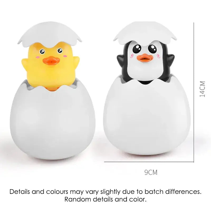 Baby Bathing Toy Cute Duck Penguin Egg Water Spray Sprinkler For Kids Shower Bath Time Toy Gift