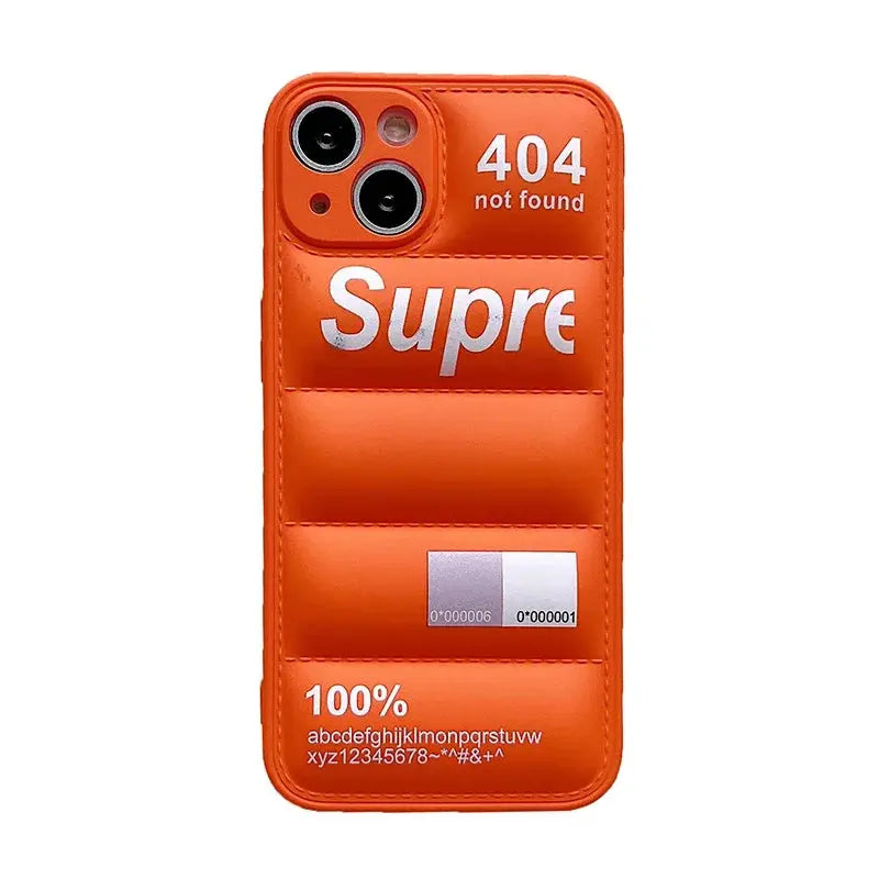 Fashion Down Jacket Puffer Silicone Case For iPhone 17 Pro Max 16 15 14 Plus 13 12 11 XR Protective Cover