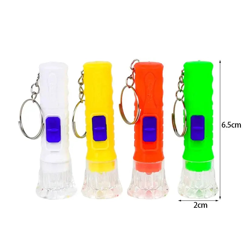 24 Pcs Mini LED Flashlight Toys For Kids Party Favors Goodie Bags Pinata Fillers Gift Girls School Pack