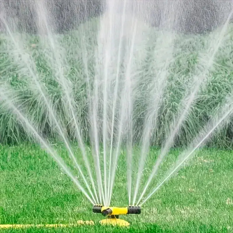 360 Degree Automatic Rotating Sprinkler Head for Nursery and Garden Irrigation Three Way Sprinkler Series