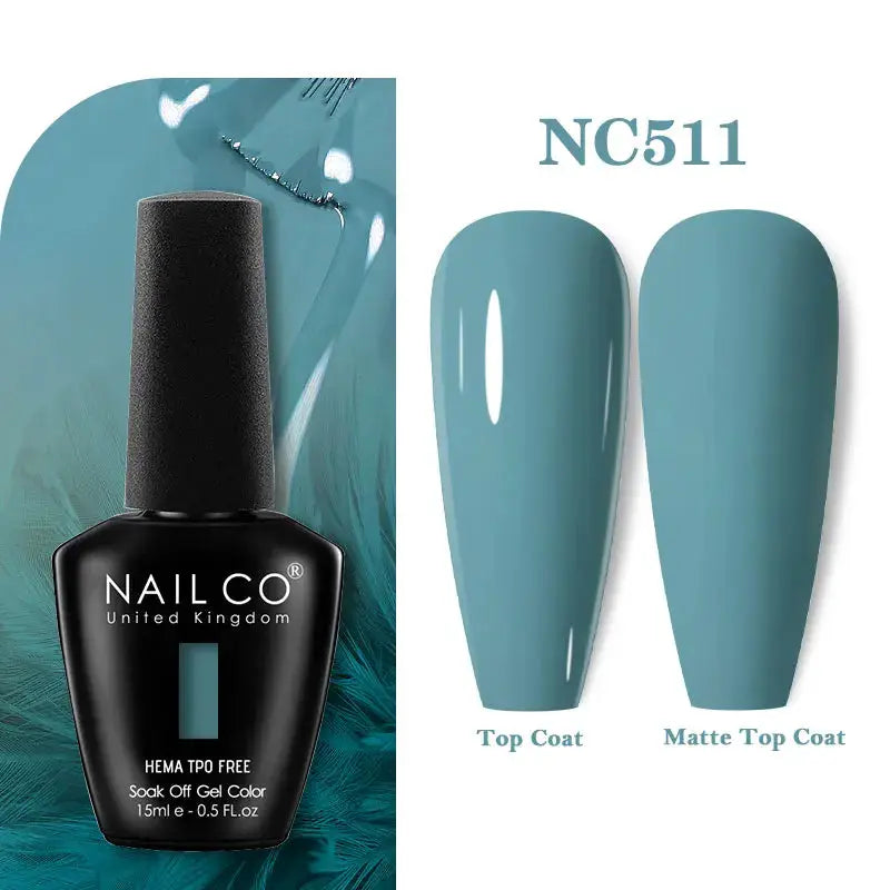NAILCO 283 Colors Gel Nail Polish Kit Ultra Long Lasting UV Gel Varnish With 30 Day Shine