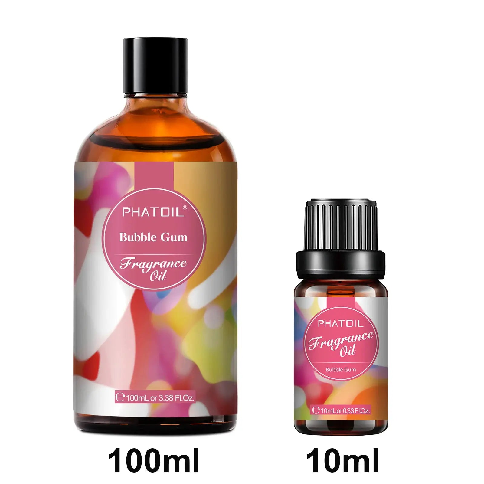 Phatoil Aromatherapy Fragrance Oil 10ml and 100ml Sea Breeze Japanese Magnolia Bubble Gum Baby Powder Angel Aroma Oil