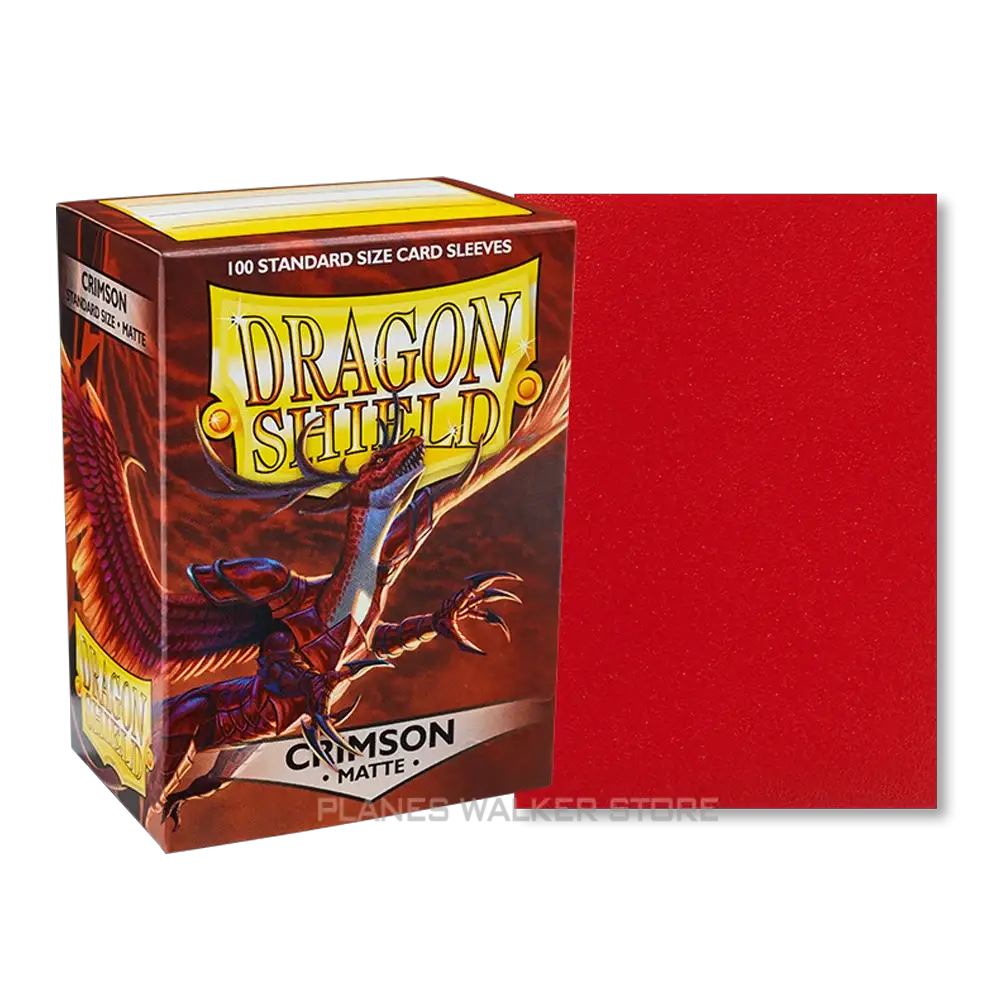 66x91mm Colorful Matte Card Sleeves Dragon Shield 100 Per Box Protectors For Pokemon Star Realms Board Games
