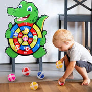 Child Educational Games Dart Board Sticky Ball Indoor Sports Montessori for Children 3 To 7 Years