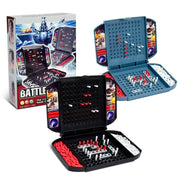 Two Player Battleship Board Game For Kids Navy Warship Theme Classic Naval Combat Strategy Tabletop Game