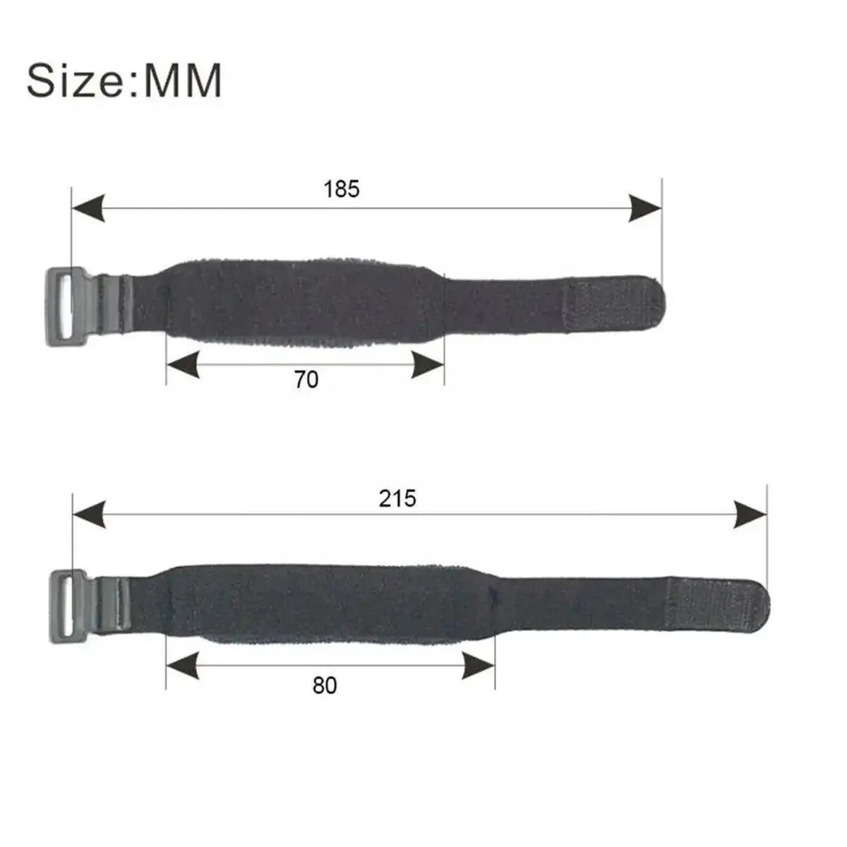 Miwayer Guitar Fret Strings Mute Noise Damper Mute Wraps Black for Guitars Bass and Ukulele