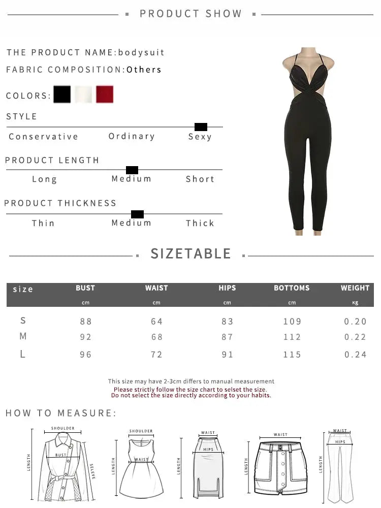 kliou women's cross-pleated backless jumpsuit, black silky one-piece